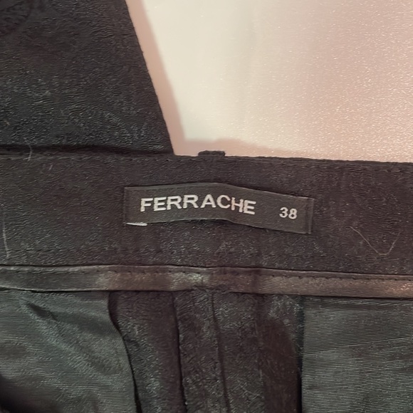 Black Ferrache (Europe) size 38 (8) Slim Leg Dress pant - Black - Picture 5 of 5
